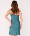 Koszula nocna Endorfinella Sweetie satynowa ocean blue