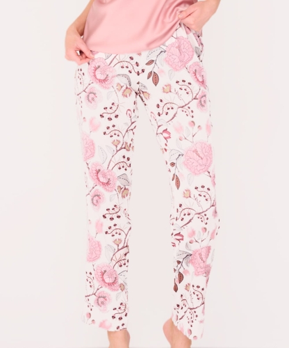 Spodnie z długą nogawką Endorfinella darling pink garden