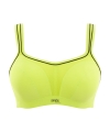 Biustonosz Panache sport usztywniany do ćwiczeń Lime Zest