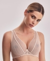 Biustonosz Alles Chita bralette miękki beżowy