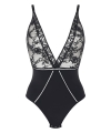 Body Passionata Olivia P49J80-011 koronkowe czarne