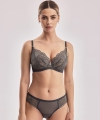 Biustonosz Alles Lusso push-up zielony