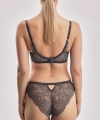 Biustonosz Alles Lusso push-up zielony