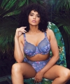 Biustonosz Elomi Morgan miękki stretch Denim floral