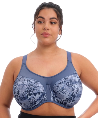 Biustonosz sportowy Elomi Energise miękki vintage denim