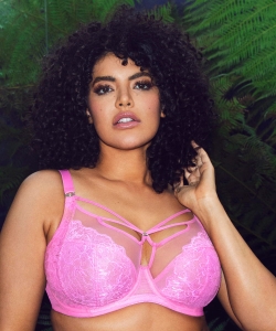 Biustonosz Elomi Brianna UW plunge miękki very pink