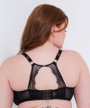 Biustonosz Scantilly Exposed plunge miękki czarny