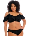 Kostium kąpielowy Elomi Plain Sailing bikini top z falbanką czarny