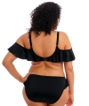 Kostium kąpielowy Elomi Plain Sailing bikini top z falbanką czarny