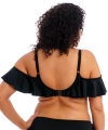 Kostium kąpielowy Elomi Plain Sailing bikini top z falbanką czarny