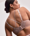Biustonosz Alles Denver bralette miękki mocca