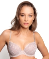 Biustonosz Agio DB-9295 soft touch up push-up szary