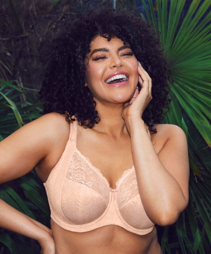 Biustonosz Elomi Morgan miękki stretch cameo rose