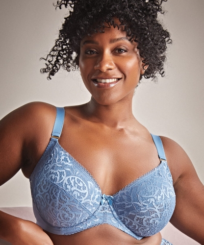 Biustonosz Sculptresse Estel full cup miękki dusk blue