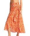 Spódnica plażowa Seafolly 54995-SK Zanzibar wrap skirt mandarin