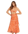 Spódnica plażowa Seafolly 54995-SK Zanzibar wrap skirt mandarin