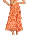 Spódnica plażowa Seafolly 54995-SK Zanzibar wrap skirt mandarin