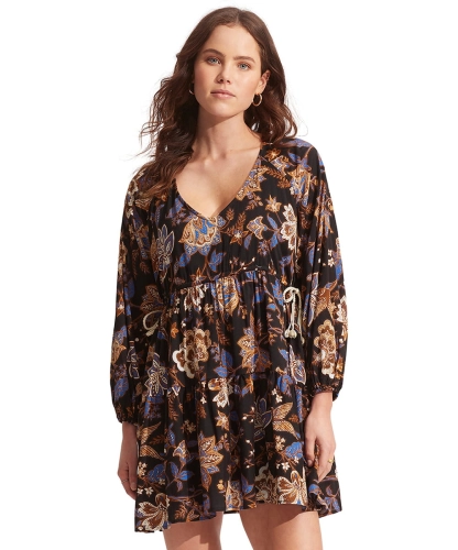 Sukienka plażowa Seafolly 54934-DR Silk road black