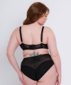 Biustonosz Scantilly Senses plunge miękki czarny