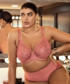 Biustonosz Elomi Priya UW plunge miękki rose gold