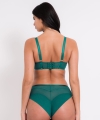 Biustonosz Scantilly Senses plunge miękki verdigris