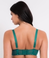 Biustonosz Scantilly Senses plunge miękki verdigris
