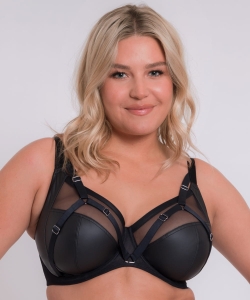 Biustonosz Curvy Kate Enclose miękki full cup czarny