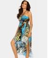 Sukienka plażowa Feba F43/866 animal print