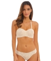 Biustonosz Wacoal Halo lace strapless nude