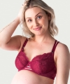 Biustonosz do karmienia Hotmilk True Luxe full cup miękki Persian rose