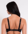 Biustonosz Scantilly Sheer flora bandeau miękki czarny