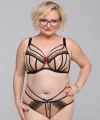 Biustonosz Ewa Michalak SMN for me miękki beżowy