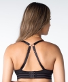 Biustonosz do karmienia Hotmilk Elevate triangle black marle