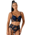Biustonosz Gossard VIP Raptore usztywniany czarny