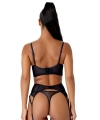Biustonosz Gossard VIP Raptore usztywniany czarny
