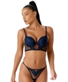 Biustonosz Gossard VIP Raptore usztywniany czarny