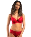 Biustonosz Agio DB-9308 My body push-up czerwony