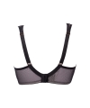 Biustonosz Alles Glossy iris bralette plus miękki czarny