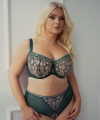 Biustonosz Krisline Essence half cup miękki zielony
