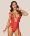 Body Kinga Yolie B-1092 koronkowe czerwone
