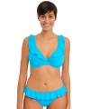 Kostium kąpielowy Freya Jewel cove high apex top plain turquoise