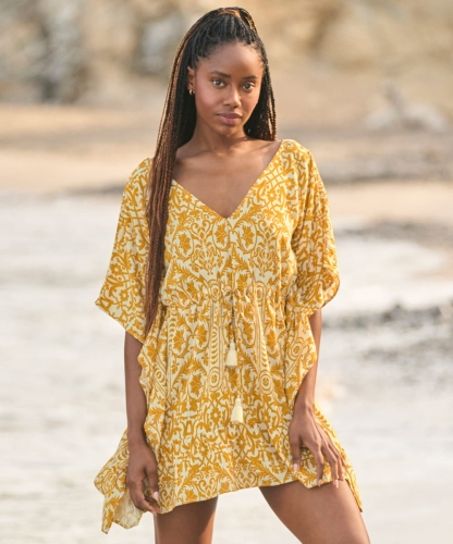 Tunika plażowa Maaji PT1636CPO605 amarillo