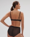 Figi Simone Perele Mystic 1D3770 z wysokim stanem czarne