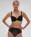Figi Simone Perele Mystic 1D3770 z wysokim stanem czarne