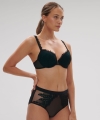 Figi Simone Perele Mystic 1D3770 z wysokim stanem czarne