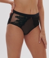 Figi Simone Perele Mystic 1D3770 z wysokim stanem czarne