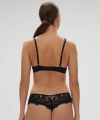 Biustonosz Simone Perele Mystic 1D3309 plunge miękki czarny