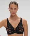 Biustonosz Simone Perele Mystic 1D3309 plunge miękki czarny