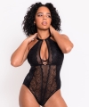 Body Scantilly Opulence koronkowe czarne