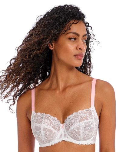 Biustonosz Freya Offbeat side support miękki biały